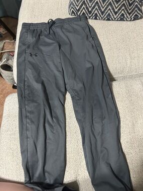 Under Armour boy’s Dark Gray Performance Joggers